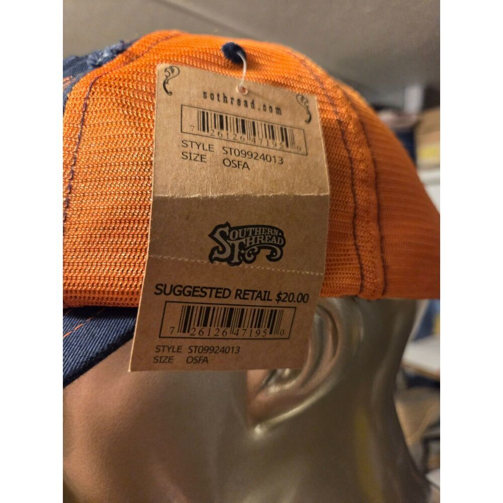 NWT - Southern Thread Distressed Summer Cap - Picture 7 of 8